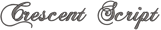 Crescent Script