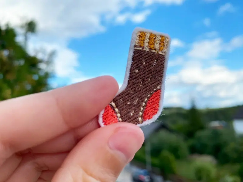 Patch „Socke“ | Bügelflicken