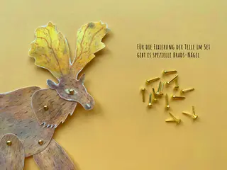 Papierpuppe "Elch" - 3