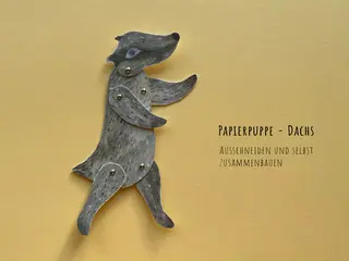 papierpuppe-dachs