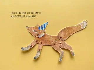 Papierpuppe-Fuchs