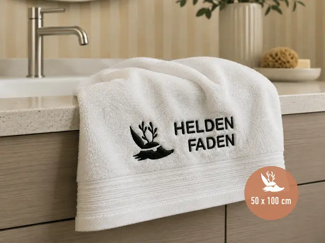 Handtuch mit Logo besticken lassen