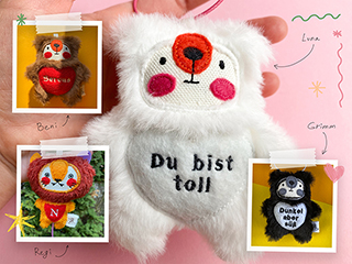 Kuscheltiere und Plüschtiere besticken lassen