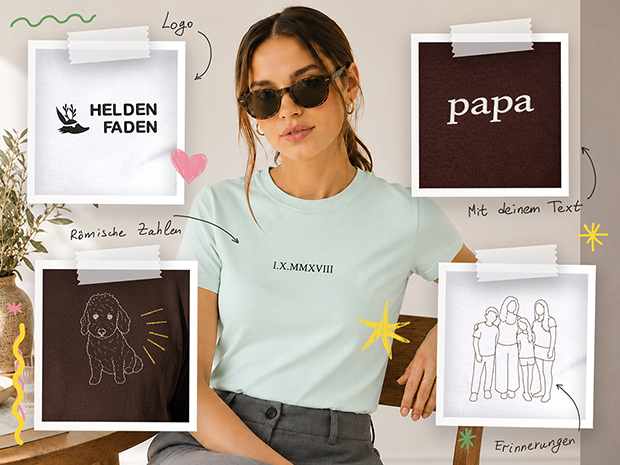 T-Shirts besticken lassen